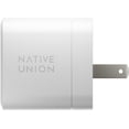 thumbnail image 2 of Native Union Fast GaN Charger PD 35W – Ultra-Compact Power Delivery Enabled USB-C US Plug (White), 2 of 9