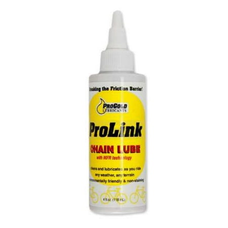 ProLink Pro Gold Lubricant 4 oz Bottle Bicycle Chain Lube Road Mountain