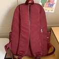 thumbnail image 6 of SGMVNU Backpack for School with Pendant Floral Print Middler High School Campus Backpacks Students Large Capacity Schoolbag, Red, 6 of 7