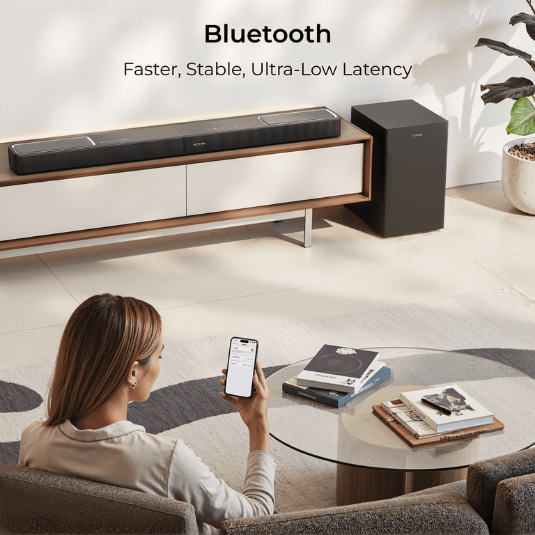 ULTIMEA 5.1.2ch Sound Bar with Dolby Atmos, Surround Sound System