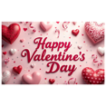 thumbnail image 1 of Valentine's Day Party Decoration Banner Heart Design Backdrop Event Photo Props Love Celebration Romance Gift Box Background, 1 of 4