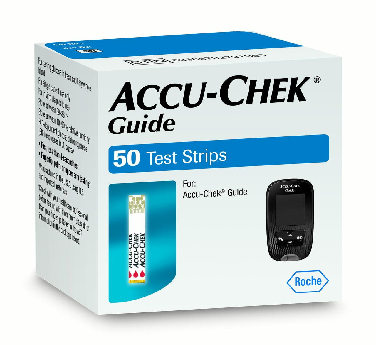 accu-chek test strips 50 ct