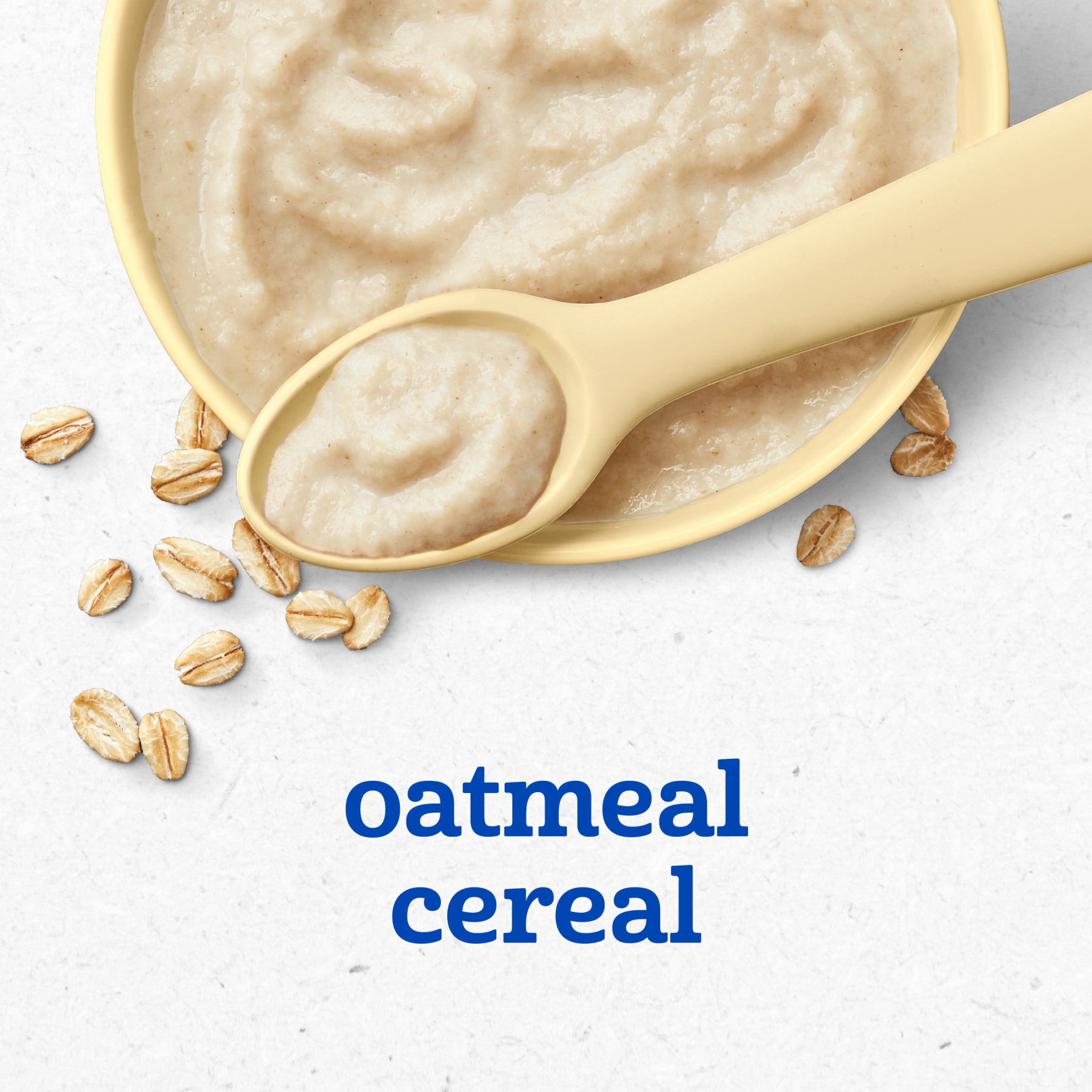 Gerber Stage 1 Baby Food, Baby Oatmeal Cereal, 8g Whole Grains, Infant Cereal 1 lb.
