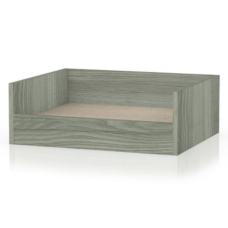 UPC: 0819767016908 | WAY BASICS Cat Bed Deluxe – Lasts 2x Longer  London Grey