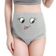 thumbnail image 3 of Mujer Señora Cintura Alta Lindas Bragas Ajustables Calzoncillos de Dibujos Animados Ropa Interior de Maternidad (gris XL), 3 of 5