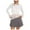 White, variant on Summer Tops for Women Fashion Sexy Slim Fit Lace Panel Long Sleeve T Shirt Long Sleeve Shirt Women V Neck Trendy Tops Teen Girls Color Top Items Womens Loose Fit Blouse plus Size Black S