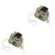 thumbnail image 4 of Sonducket Bolso con cordón de paja de dibujos animados decorativos de Color sólido de repuesto para compras, citas, viajes, bolsos de un solo Caqui 2piezas, 4 of 6