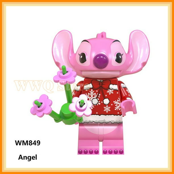 Lego Minifigures WM6076 Christmas Cartoon Steady Angie Mickey Building Blocks Toys for Kids