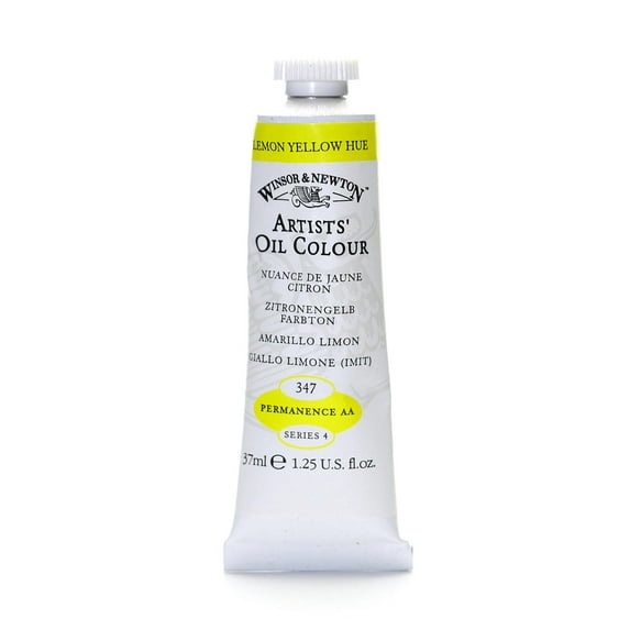 Artists' Oil Colours lemon yellow hue, 347, 37 ml (pack of 3)