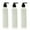 White, variant on Royal Massage 8oz Bullet Round Massage Oil/Lotion/Liquid Bottle with Saddle Pump (White, 1)