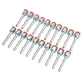 thumbnail image 4 of Qiilu 20pcs Air Conditioning Hose Barb Fitting Straight Aluminum Universal For Cars Trucks Engineering Vehicles, 4 of 8