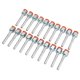 thumbnail image 4 of 20 piezas manguera de aire acondicionado conector de lengüeta recto de aluminio de alta resistencia Universal para coches camiones 3/8 pulgadas, 4 of 12