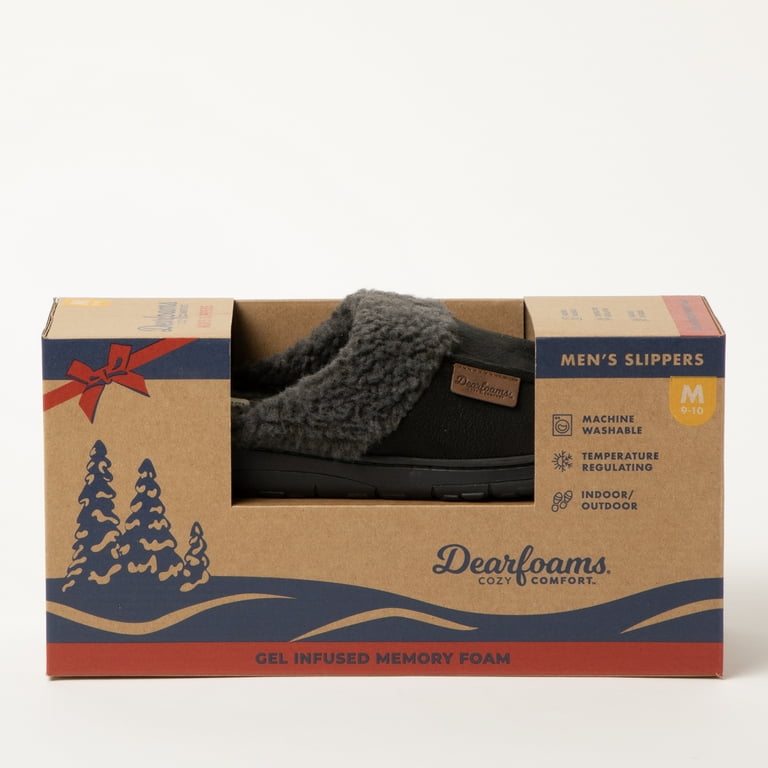 Dearfoam mens shop slippers