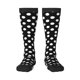 thumbnail image 1 of Balery Black and White Polka Dot Calcetines novedosos Calcetines deportivos Calcetines hasta la rodilla Calcetines de algodón Calcetines originales y geniales, 1 of 6