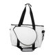 thumbnail image 5 of Bolsa de hombro para raqueta de bádminton, bolsa de bádminton, con bolsa portátil con cremallera para mujeres y hombres blanco, 5 of 7