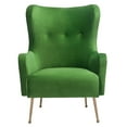 thumbnail image 4 of TOV Furniture Ethan Green Velvet Chair, 4 of 10
