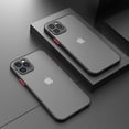thumbnail image 1 of Funda de silicona mate para IPhone, carcasa a prueba de golpes, para modelos 14, 11, 13, 12 Pro Max, XS, Max, X, XR, 6, 7, 8 Plus, SE, 2 unidadesFor iPhone 12 Gao Jinjia LED, 1 of 2