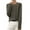 02 Army Green, variant on YueHuiYing Women's Spring And Women's Sweater Cardigan-neck Long Sleeve Plus Oversize Women's Cardigan Knitted Outer
