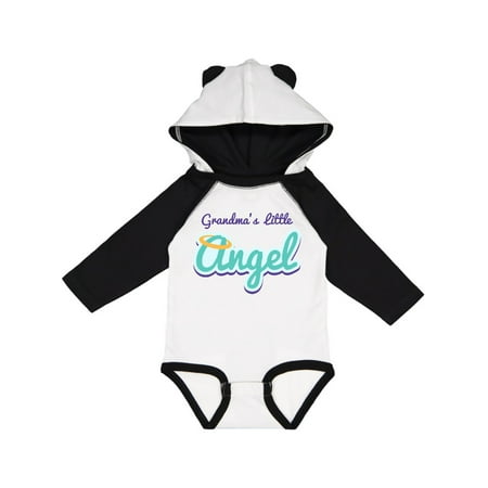 

Inktastic Grandma s Little Angel Gift Baby Boy or Baby Girl Long Sleeve Bodysuit