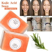Kojic Acid Soap,Glutathione Soap,Skin Brightening Scented Soap Moisturizing Oil Control Bar Soap for Various Skin Types