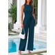 thumbnail image 4 of Conjunto de Ropa Cómoda para Mujer PRETTYGARDEN Top Corto y Pantalones Anchos Talla L, 4 of 8