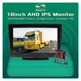 thumbnail image 3 of FHD 1920x1080P 10 Inch IPS Screen Truck Bus Vehicle DVR Recorder Parking Monitor With 2 Channels Front Rear Side AHD Car Camera ,Clear Night Vision, 3 of 7