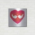 thumbnail image 3 of Luxe Metal Art 'Love Birds' by Sue Schlabach, Metal Wall Art, 24"x24", 3 of 7