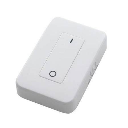 LIGHT IT! by Fulcrum 30019-308 Fulcrum Wireless Remote Control Switch, L X 5.8 in W X 1.8 in D, 120 Vac, (2) AAA Battery, Programmable - radio frequency works through.., By LIGHT IT by