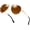 A02-gold Frame Brwon Mirrored, variant on Womens Aviator Polarized Sunglasses - Oversized Mirrored Double Bridge Sunglasses w UV Protection for Women/Men