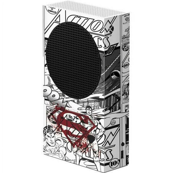 Skinit DC Comics Superman Comic Logo in Red Xbox Series S Console Skin