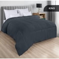 thumbnail image 2 of Ropa de cama Edreforter Utopia, tamaño king, para todas las estaciones, gris, 2 of 7