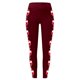 thumbnail image 3 of Gibobby Leggings de forro polar para mujer Leggings para mujer Leggings de entrenamiento Pantalones de bloque de color con estampado navideño Leggings elásticos (Vino, S), 3 of 5