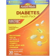 Nature Made Diabetes Health Pack, 30 CT (Pack of 3)