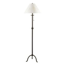 Cal Lighting Iron Floor Lamp in Black