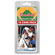 Atlanta Baseball Team- (10) Card Pack MLB Baseball Different Atlanta Team Superstars Starter Kit! Comes in Souvenir Case! Great Mix of Modern & Vintage Players for the Ultimate Braves Fan! By 3bros