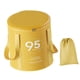 thumbnail image 5 of Lavabo para pies, recipiente de agua plegable con tapa, cubo para remojo de pies Amarillo, 5 of 9
