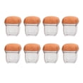 thumbnail image 3 of Wear Resistant Chair Leg Pads,8Pcs Chair Legs Caps Transparent Chair Leg Caps Table Foot Covers Exceptional Value, 3 of 14