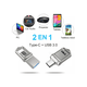 thumbnail image 2 of Memoria Usb 2tb Alta Velocidad 3.0 2 En 1 Tipo C Y Usb Lab.G Plateado, 2 of 4