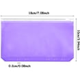 thumbnail image 3 of 24 Pieces A6 Binder Pocket Notebook Binder Loose Leaf Bags 6 Holes File Bag Binder Zipper Folders for Documents Notebook, Cards, Letter, Receipts, Waterproof PVC Pouch, 6 Colors, 3 of 7