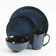thumbnail image 3 of Gibson Elite Milanto Durable Stoneware Glazed 16 Piece Dinnerware Set, Blue, 3 of 9