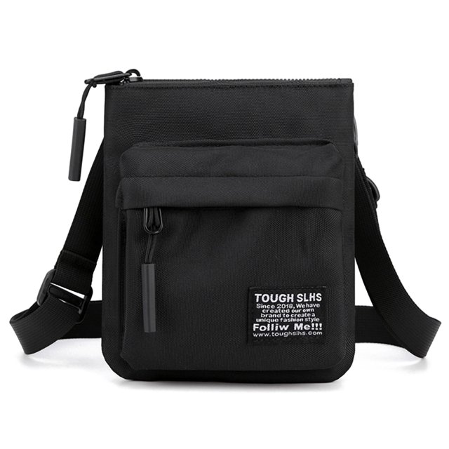 Bolsa De Hombro Bolso de hombro compuesto de nailon para hombre de gran capacidad para deportes de ciclismo (negro) Ehuebsd Para Estrenar