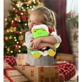 thumbnail image 5 of DolliBu Santa Frog Stuffed Animal Plush Toy - Super Soft Wild Animal Dress Up with Red Santa Claus Outfit, Cute Wildlife Gift, Perfect Holiday Christmas Gift - 6 Inches, 5 of 6