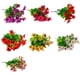 thumbnail image 3 of Kearding 8x flores artificiales de bajo mantenimiento para decoración de regalo del Día de la madre plantas de boda que admiten mascotas Decoración Rosa roja, 3 of 6