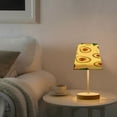 thumbnail image 5 of Ryvnso LED Bedside Table Lamp Avocado Fruit Print Bedroom Desk Lamps Nightstand Lampshade M, 5 of 7