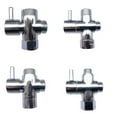 thumbnail image 2 of stanreset Diverter Valve 3 Way Water Separator Shower Tee Adapter T Shape Adapter Valve Connector Splitter Shower Supply No.2, 2 of 4