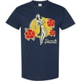 thumbnail image 3 of Inktastic Retro Hula Girl T-Shirt, 3 of 5