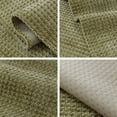 thumbnail image 4 of Nvzi Farmhouse Plaid Chenille Couch Sofa Cover Super Soft Plush Sectional Couch Covers Anti-Slip Solid Sofa Slipcover for Dogs, Children, Pets Furniture Protector (Green,36"x82"), 4 of 4