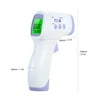 Digital Infrared Thermometer LCD Backlight Display Non- IR Forehead Ear Thermometers Body Surface Temperature Measurement for Baby Kids Adults Home Office