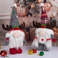 thumbnail image 3 of Muñeco sin rostro, Reno, Grinch, Gnomo de Navidad, adornos de felpa, Tomte, suministros de decoración navideña, regalos, 3 of 4