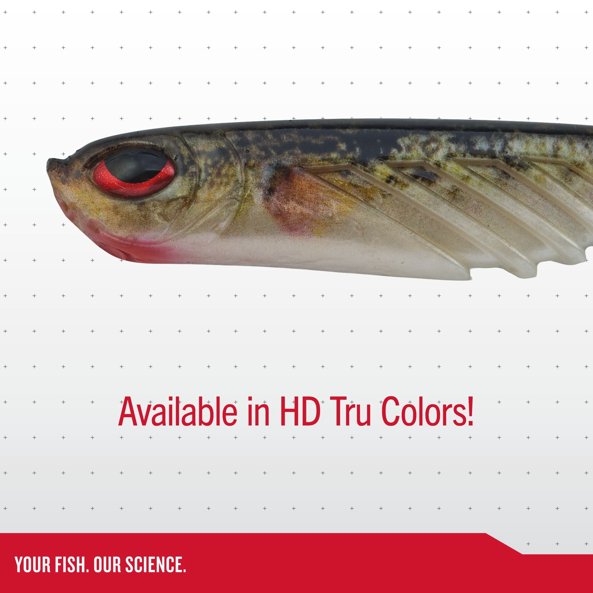 Berkley PowerBait® Ripple Shad, 2 in, Swimbaits, HD Bluegill (8 Count)